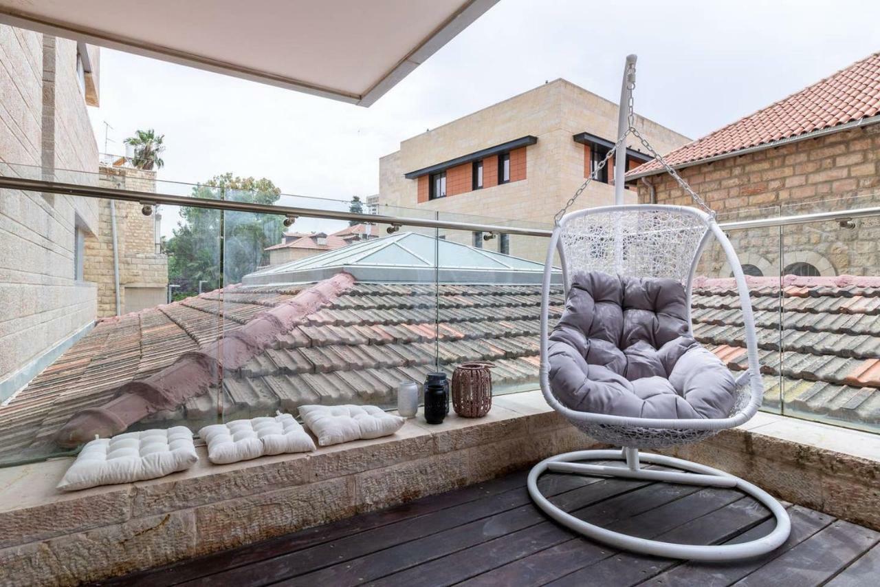 King David Residence Luxury 4 Bd/Pool/Gym/Parking Jeruzalém Exteriér fotografie